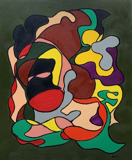 Giorgio Pace - 6G Immaginario olio su tela 100x120cm